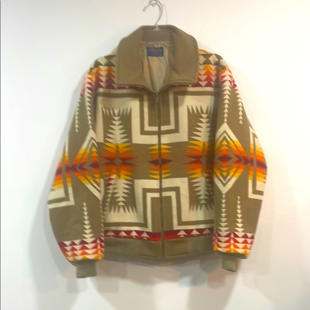 Pendleton Chief James Aztec Print Jacket